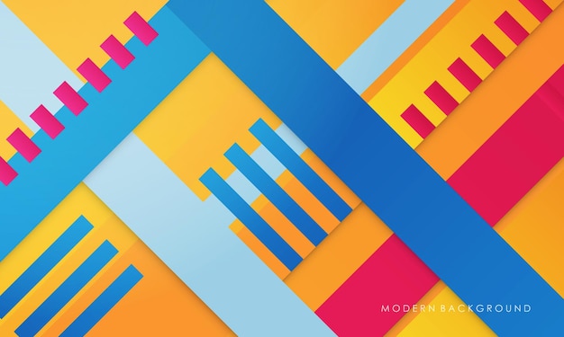 Fondo de colores modernos y abstractos