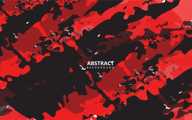 Fondo de colores negro y rojo de textura grunge abstracto