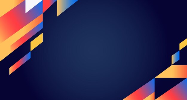 fondo de colores vibrantes con ornamento de ondas