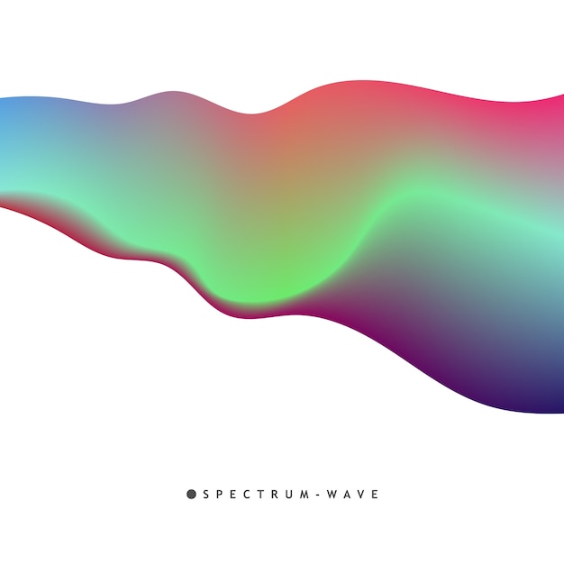 Fondo de colores vibrantes