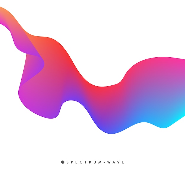 Fondo de colores vibrantes