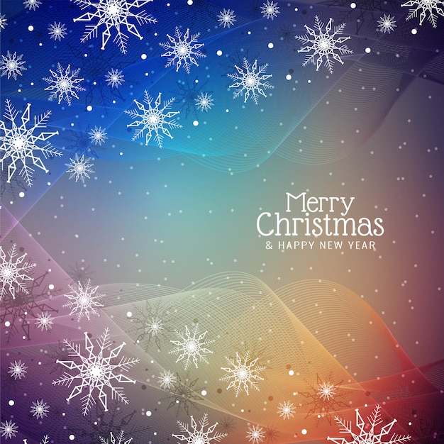 Fondo colorido abstracto feliz Navidad