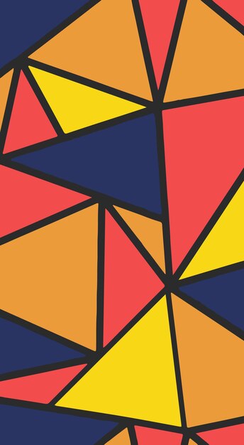 Fondo colorido abstracto geométrico