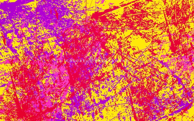 Fondo colorido abstracto grunge textura splash pintura fondo