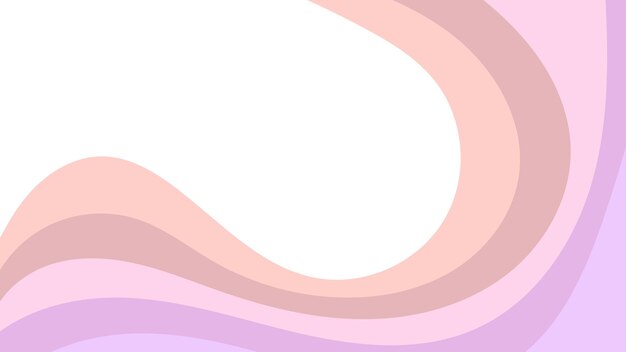 Fondo colorido abstracto de ondas de color Plantilla para portada de volante o banner