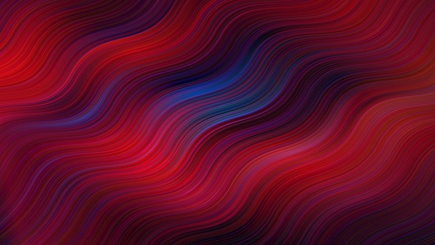 Fondo colorido abstracto con ondas. Telón de fondo vectorial para su diseño