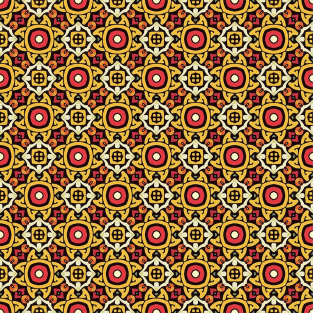 Fondo colorido abstracto de patrones sin fisuras
