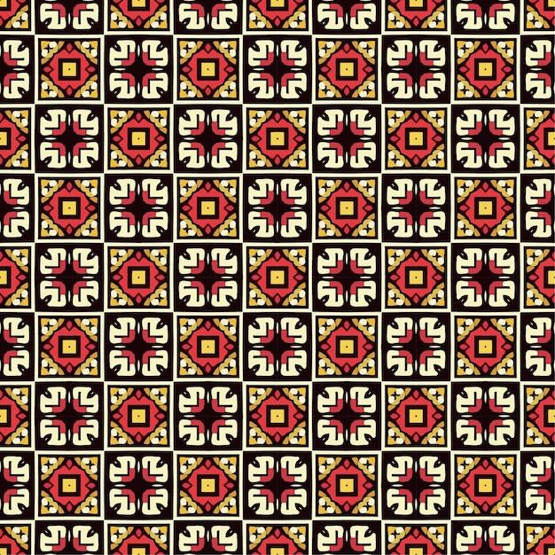Fondo colorido abstracto de patrones sin fisuras