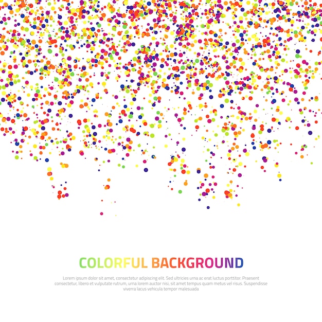 Fondo colorido abstracto.
