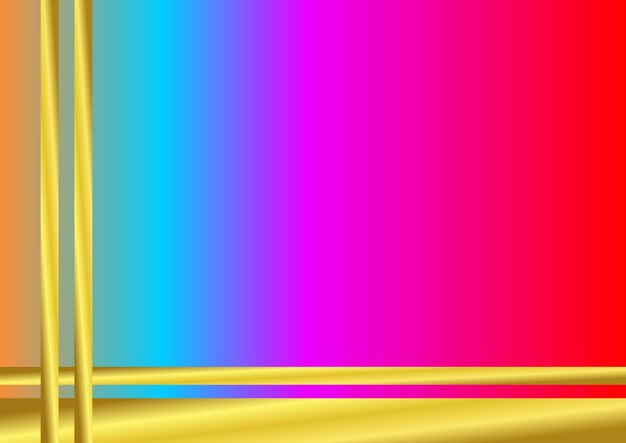 un fondo colorido con un borde dorado y un azul amarillo y verde con un azul amarilo y verde un