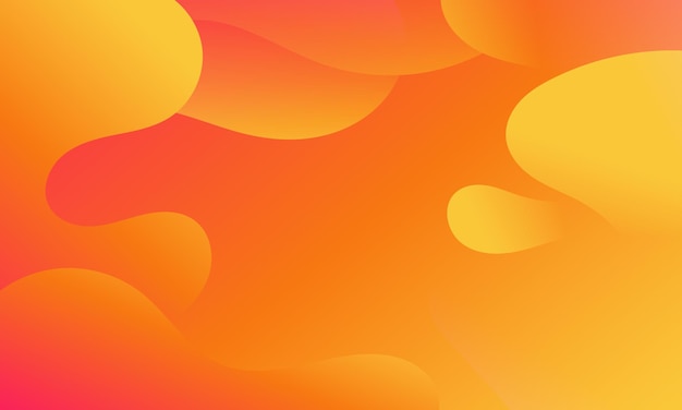 un fondo colorido con círculos anaranjados y amarillos y anaranjado y anaranjado