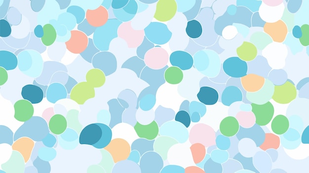un fondo colorido con círculos como círculos y puntos