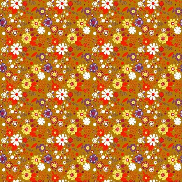 un fondo colorido con flores y un lugar para el texto