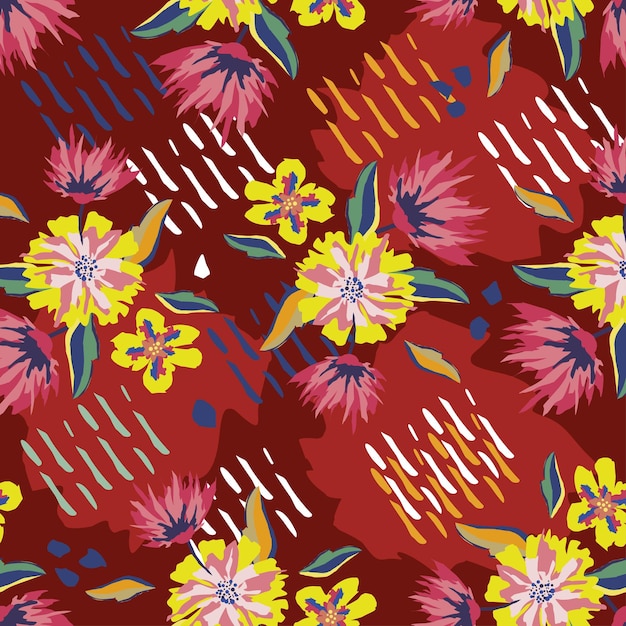 un fondo colorido con flores y la palabra esperanza en él
