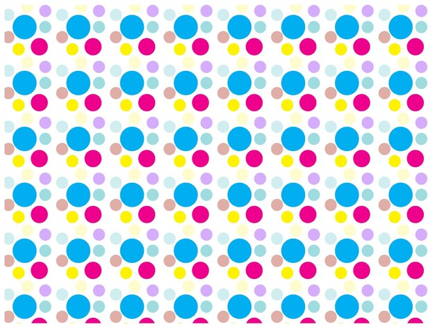 un fondo colorido con un fondo blanco con puntos en el medio