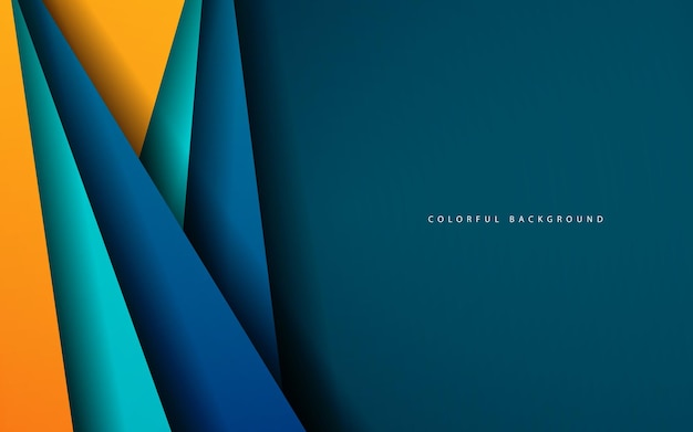 Fondo colorido forma abstracta