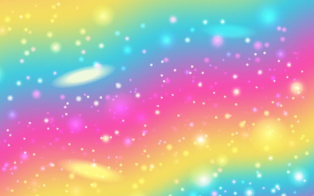 Vector fondo colorido galaxia de fantasía