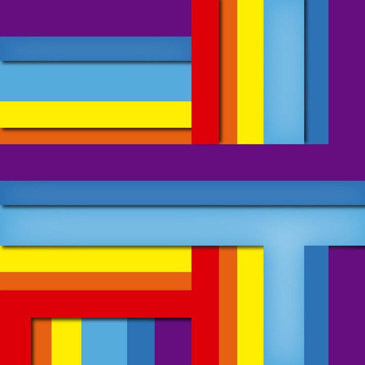 Vector fondo colorido laberinto