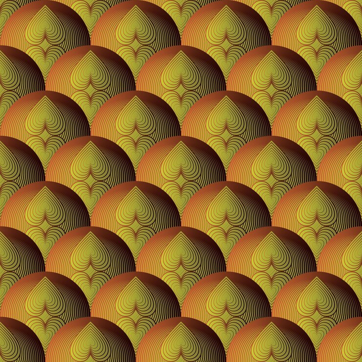 Vector el fondo colorido de líneas abstractas que forman algo puede usarse para ilustraciones