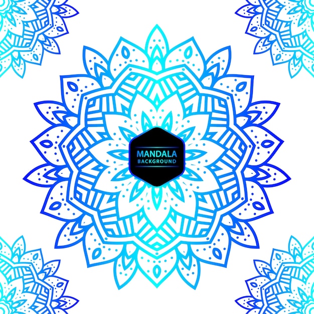 Fondo colorido mandala