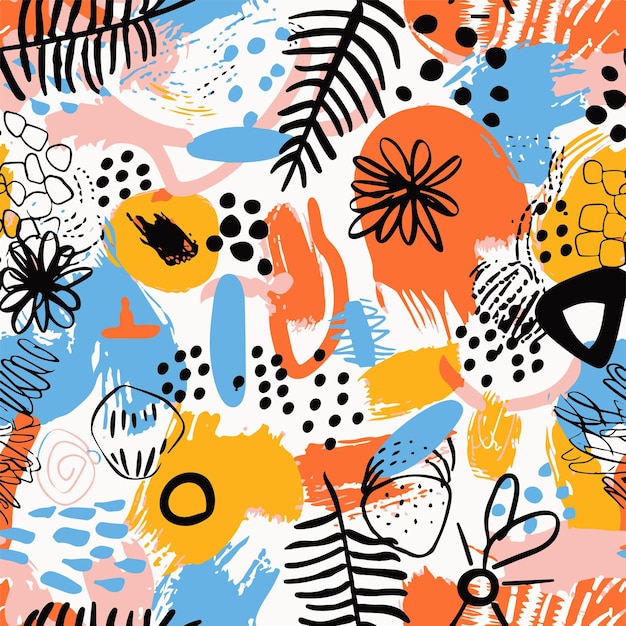 un fondo colorido con mariposas coloridas y la palabra "hi" en él