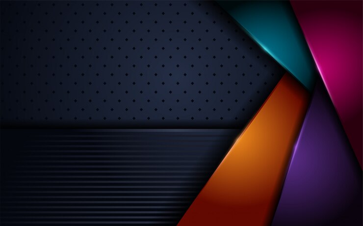 Vector fondo colorido moderno abstracto elegante