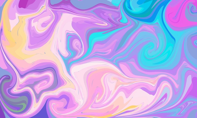 Fondo colorido multicolor en vertido de acrílico