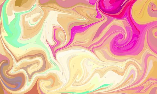 Fondo colorido multicolor en vertido de acrílico