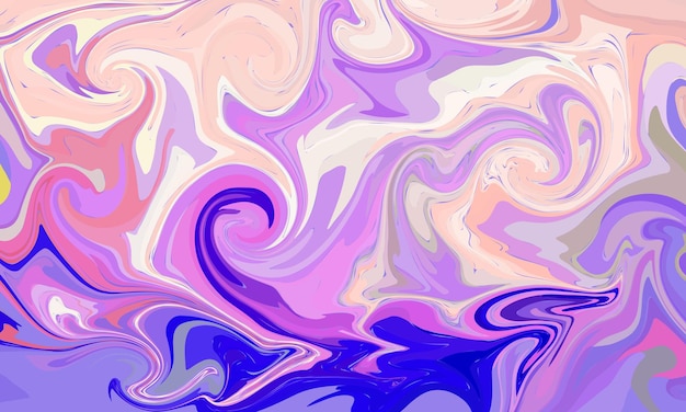 Fondo colorido multicolor en vertido de acrílico