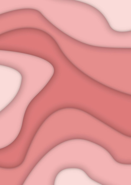 Fondo colorido ondulado con estilo 3D Fondo líquido moderno Fondo texturizado abstracto con mezcla de color rojo Eps10 ilustración vectorial