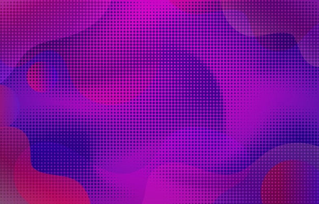 un fondo colorido con un patrón de círculos y el texto libre