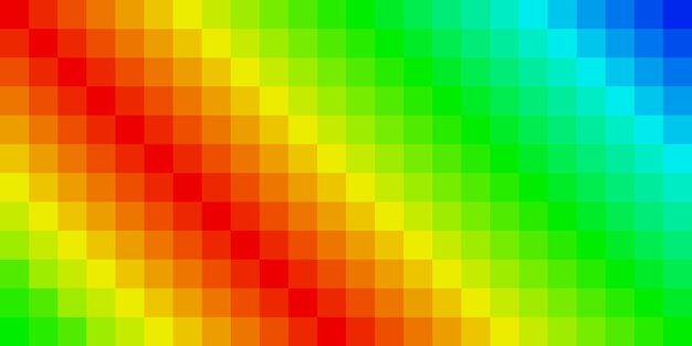 un fondo colorido con un patrón de cuadrados de color arco iris