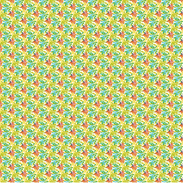 un fondo colorido con un patrón de flores