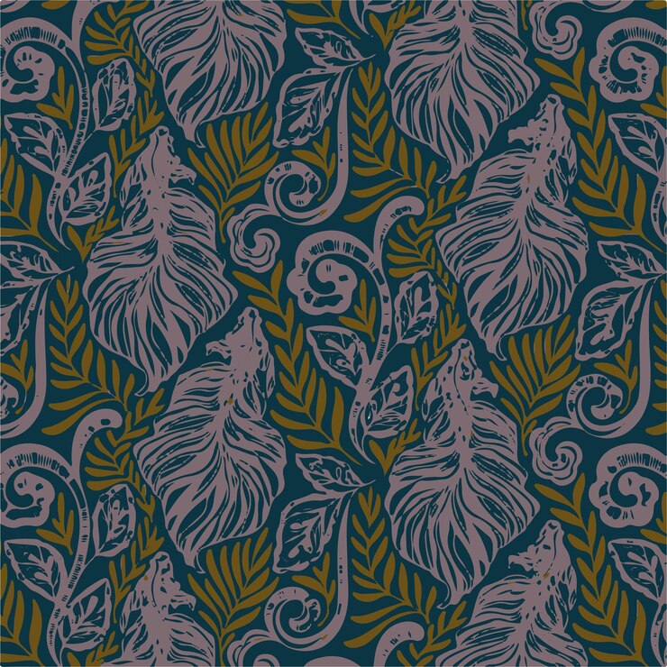 un fondo colorido con un patrón de plumas y la palabra en amarillo y azul