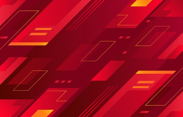un fondo colorido con un patrón rojo y naranja