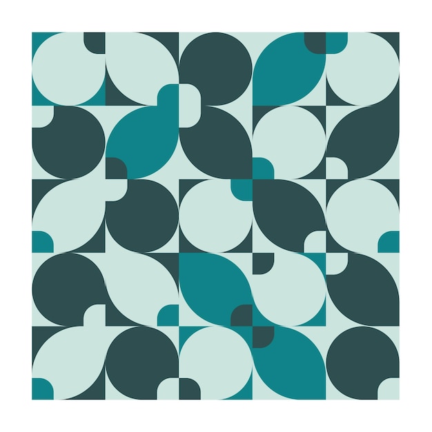 un fondo colorido con un patrón verde y azul y un círculo azul y verde