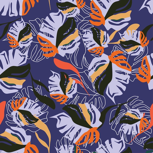 un fondo colorido con peces y peces nadando en el agua