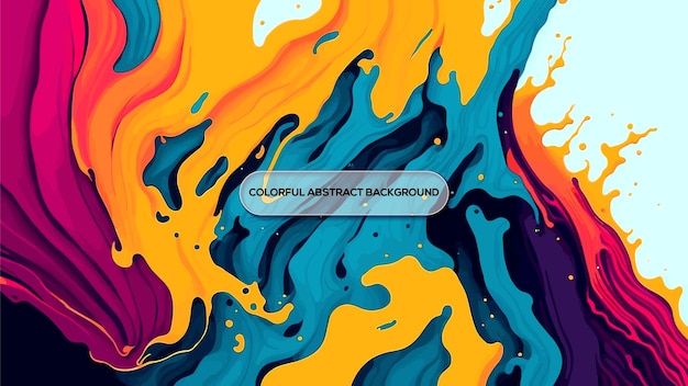 Fondo colorido pintado acuarela