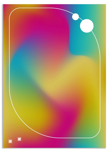 Fondo colorido del vector del gradiente