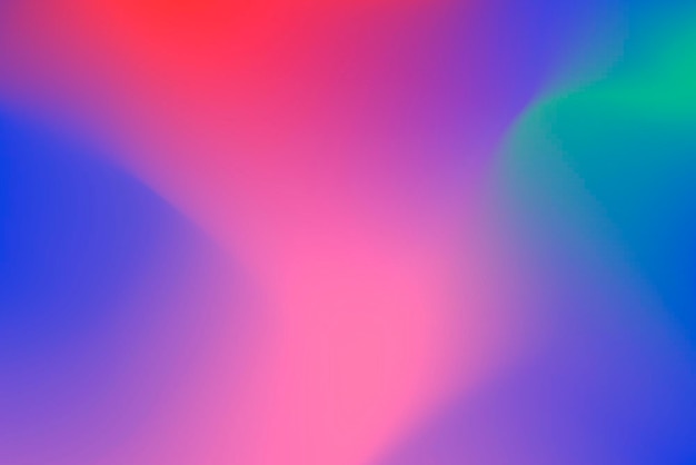 Fondo colorido vibrante rosa azul verde rojo y púrpura vector de diseño de borde de gradiente