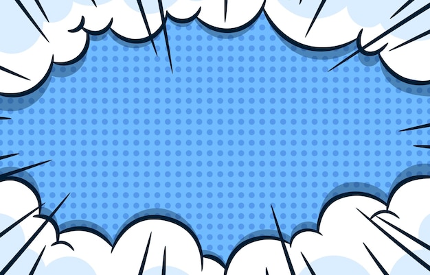 Fondo Comic Pop Art