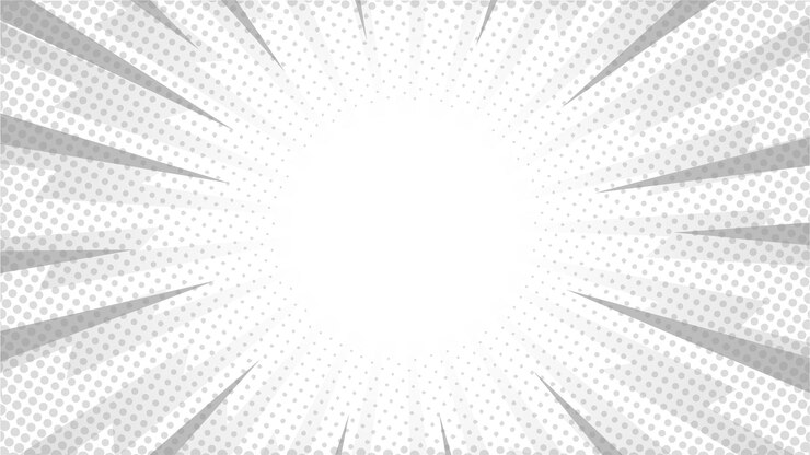 Vector fondo cómico blanco
