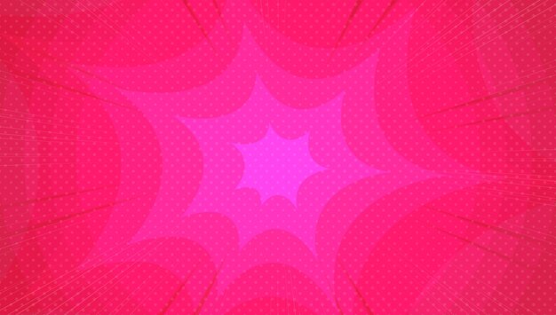 fondo cómico bomba en rosa