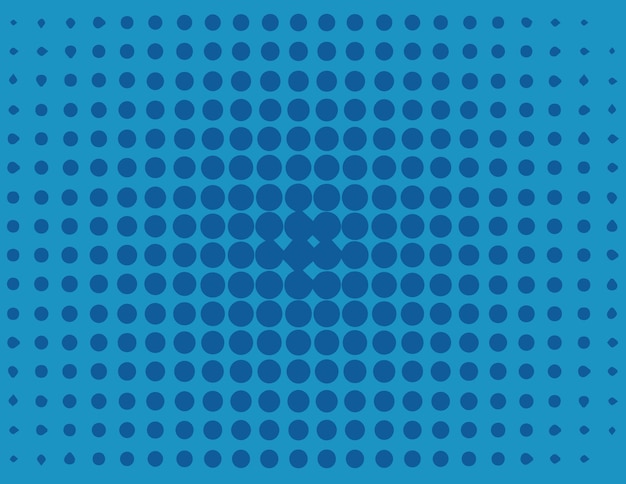 Fondo cómico retro puntos de medio tono estilo arte pop ilustración vectorial