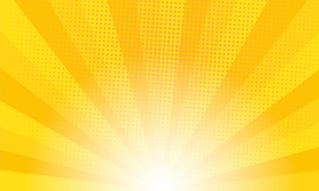 fondo cómico rojo y amarillo del arte pop