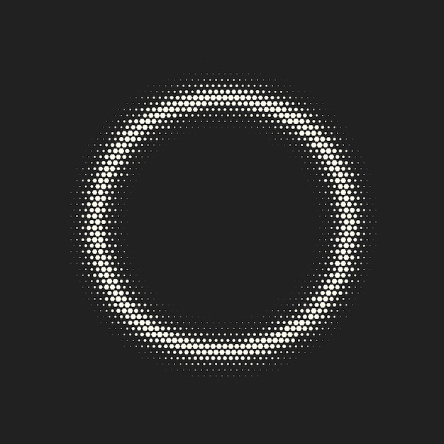 Fondo cómico de semitonos. Plantilla punteada retro vectorial para etiquetas y bocetos. Degradado geométrico blanco y negro para diseños de arte pop. Fondo vintage con patrón aislado para libro de dibujos animados.