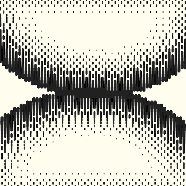 Fondo cómico de semitonos. Plantilla punteada retro vectorial para etiquetas y bocetos. Degradado geométrico blanco y negro para diseños de arte pop. Fondo vintage con patrón aislado para libro de dibujos animados.