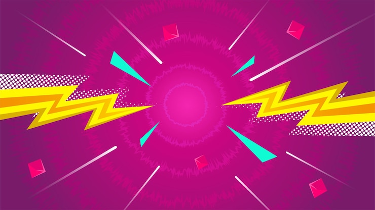 Vector fondo cómico