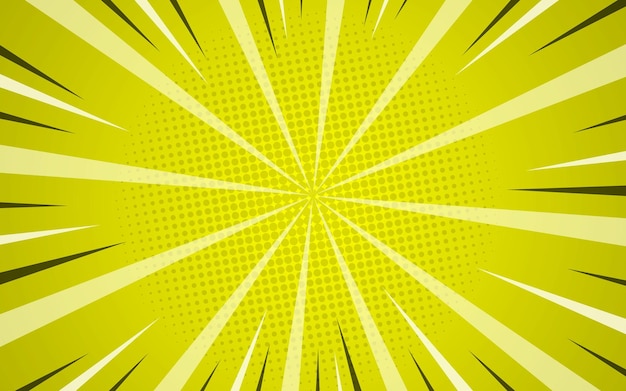 Fondo de cómics Textura de arte pop