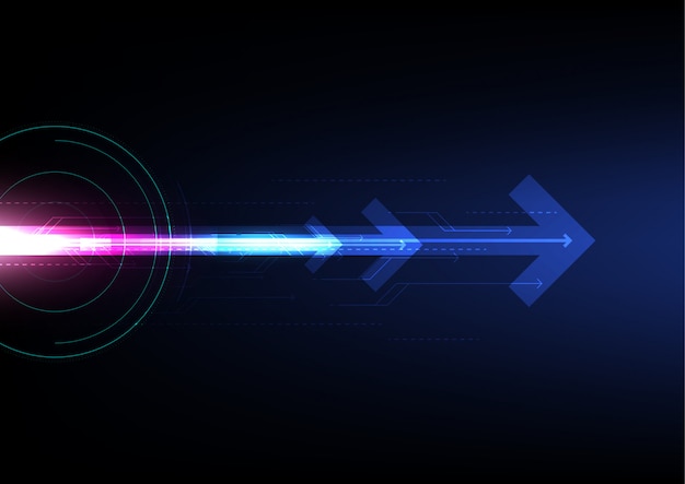 Fondo de comunicación de tecnología abstracta